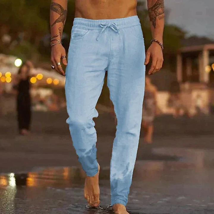 Joggers met drawstring taille