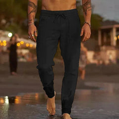 Joggers met drawstring taille