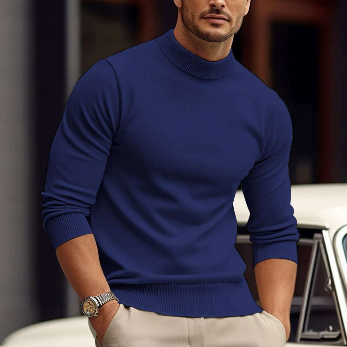 Cas | Stijlvolle Heren Sweater - Comfort en Elegantie