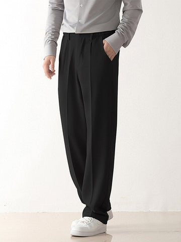 Franco | Casual Trousers in de kleur Zwart voor heren in stijl geschikt voor alle seizoenen.