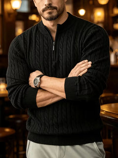 Kabeltrui met half-zip