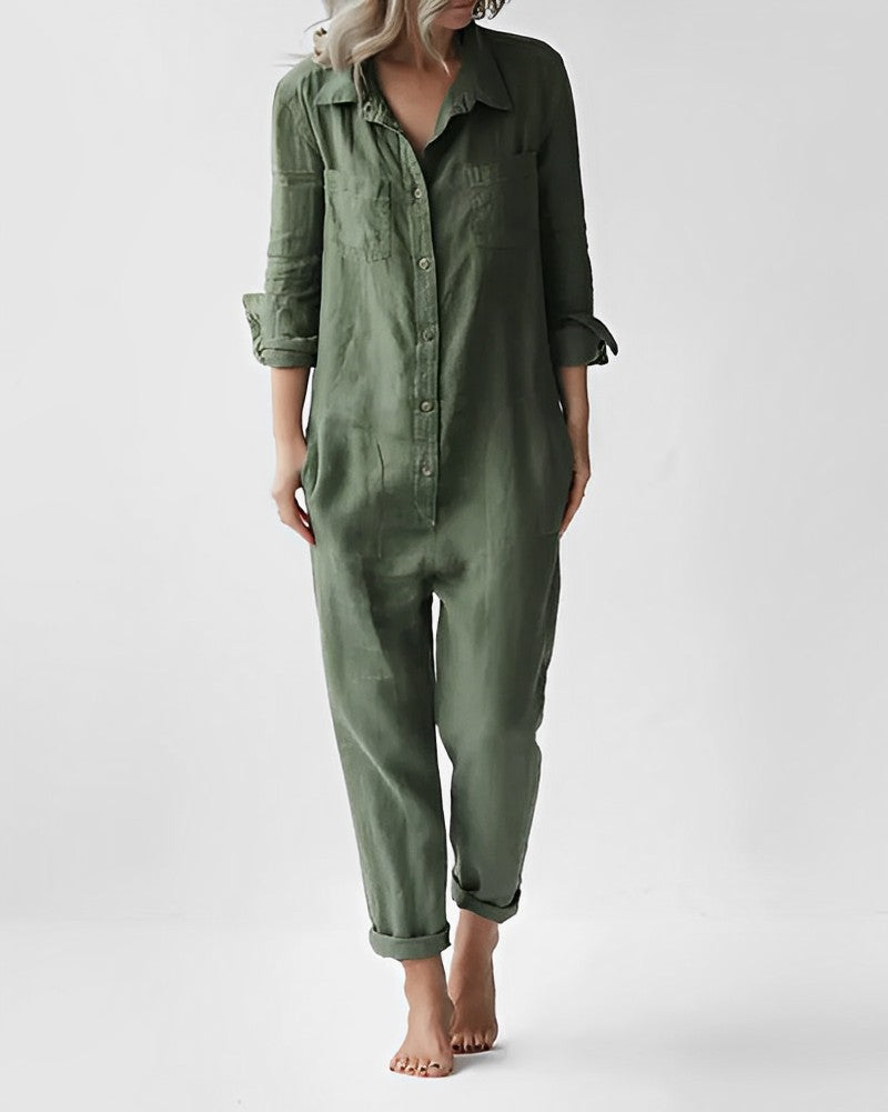 Stijlvolle Groene Jumpsuit - Mode en Comfort