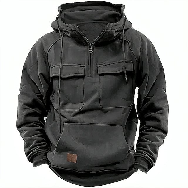 Een veelzijdige en comfortabele hoodie met praktische zakken aan de voorkant voor extra gemak en een trendy uitstraling. Gemaakt van duurzame materialen en met een flatteuze pasvorm voor langdurig draagplezier, comfort en stijl. Maak moeiteloos stijlvolle looks met deze must-have hoodie.