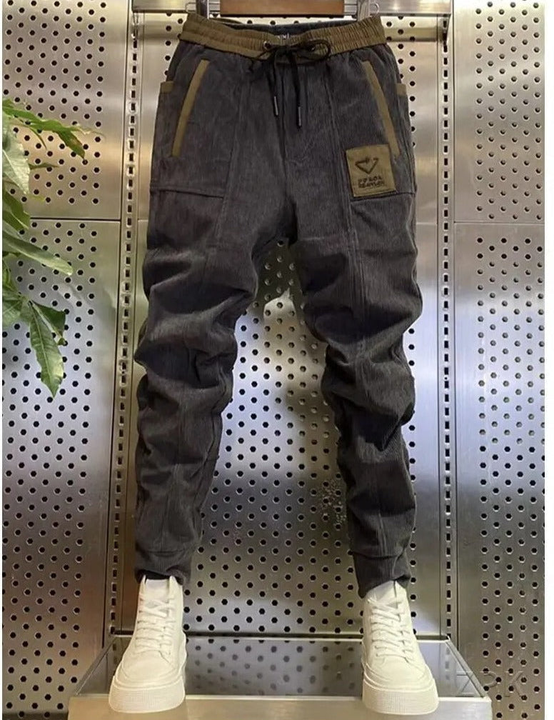 Clovis | Corduroy heren joggingbroek