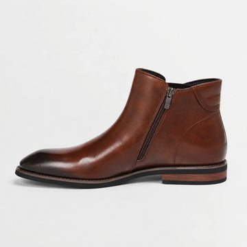 Chelsea boots met side zipper