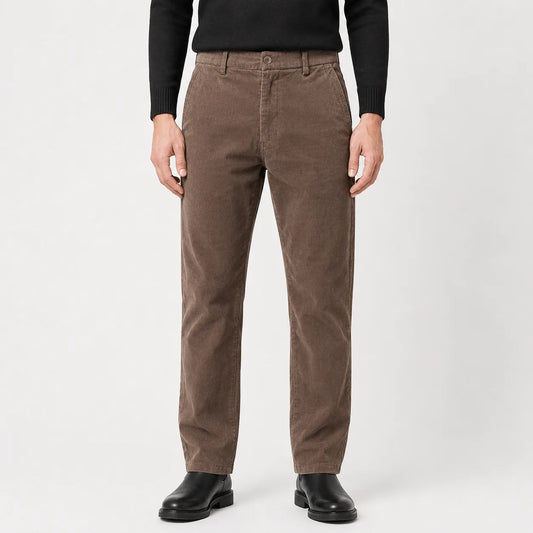 Pantalons straight leg corduroy