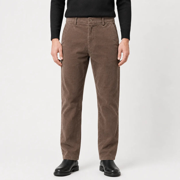 Pantalons straight leg corduroy