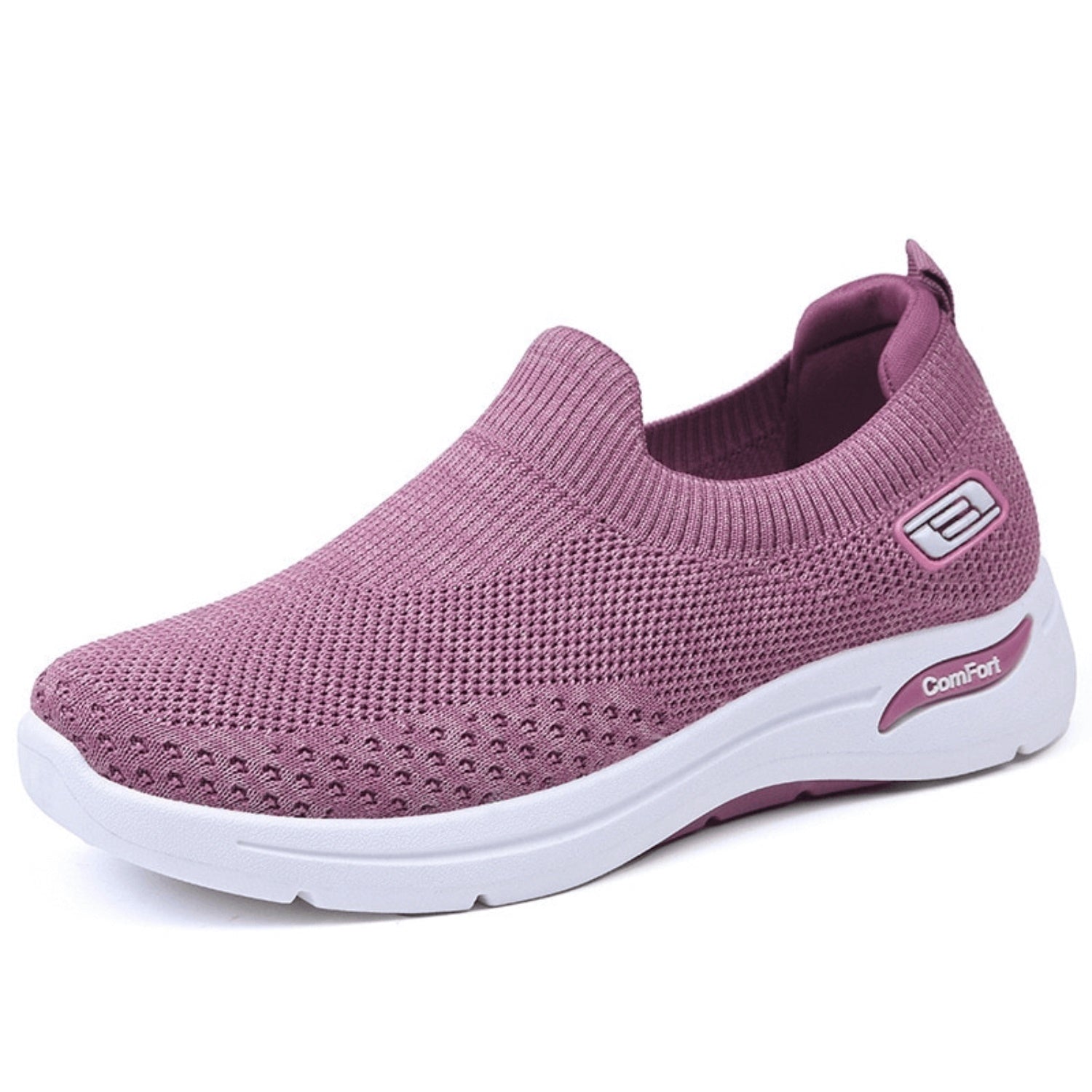 Comfort | Orthopedische damesschoen met sterke zool in de kleur Violet voor dames in geschikt voor alle 4 seizoenen.