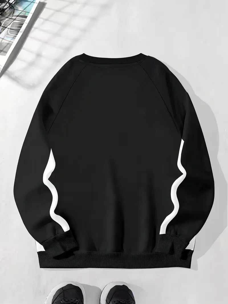 Sweatshirt met crew neckline