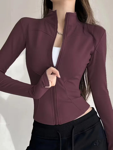 Track jacket slim fit