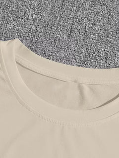 Longsleeve met crew neckline