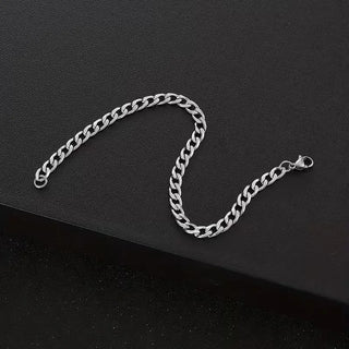 Minimalistische stalen armband