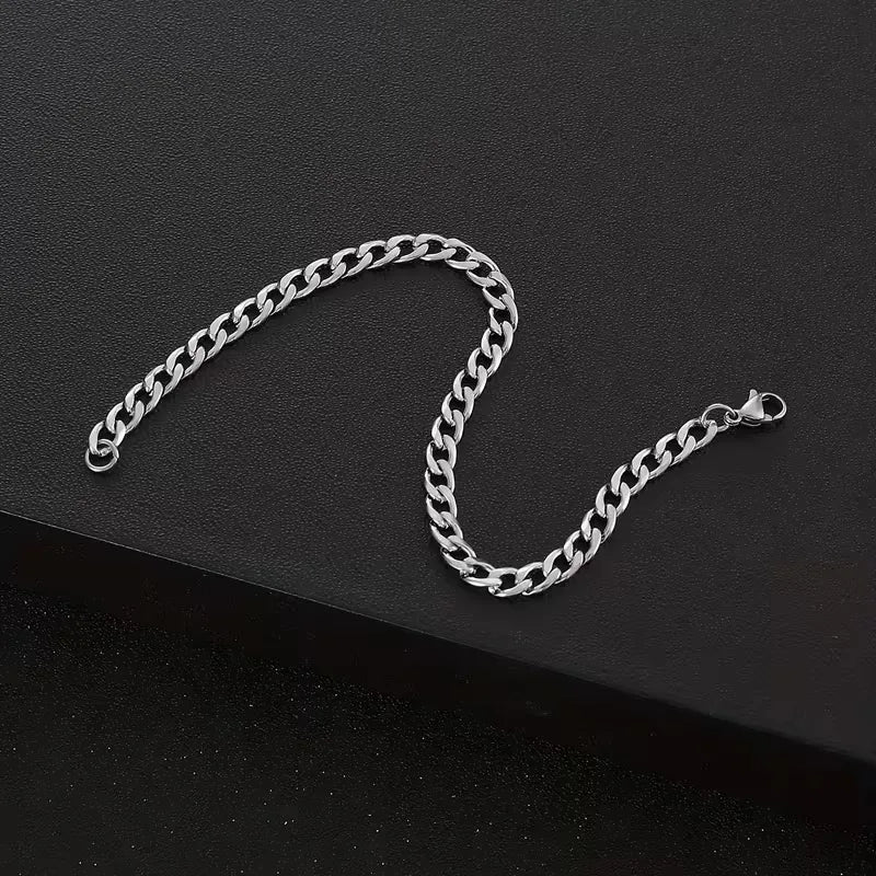 Minimalistische stalen armband