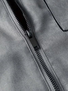 Puffer jacket met plush lining