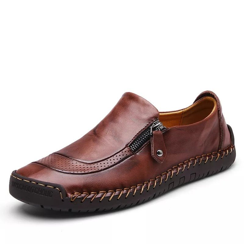 Daan | Klassieke leren herenschoenen in de kleur Bruin voor heren in Heritage stijl geschikt voor alle seizoenen.