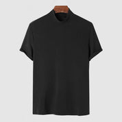 Daan | Luxueus Stretch Katoenen T-shirt voor Heren