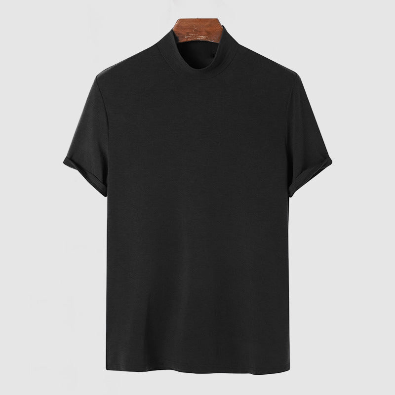 Daan | Luxueus Stretch Katoenen T-shirt voor Heren