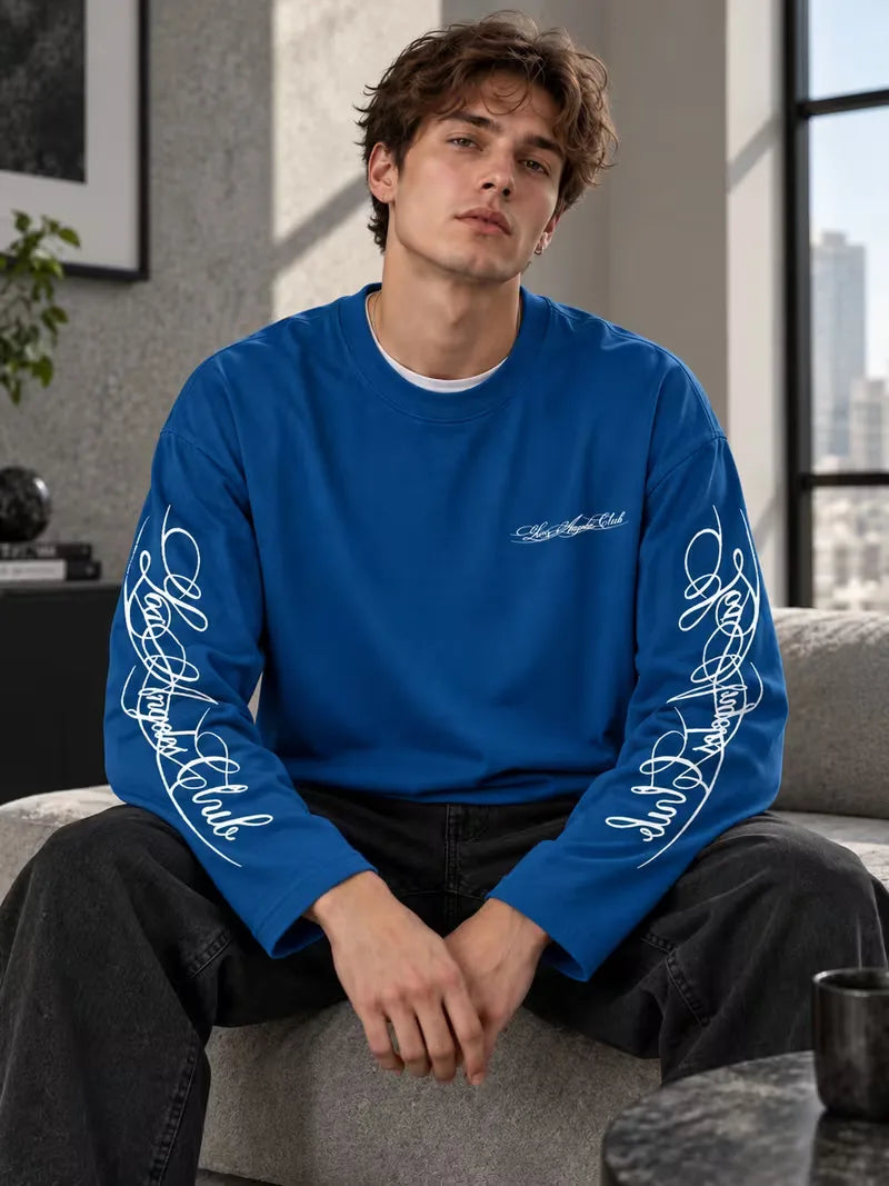 Longsleeve met crew neckline