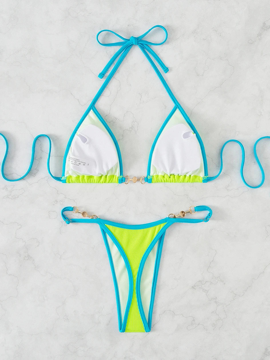 Dante | Braziliaanse & stijlvolle bikini in de kleur Fuchsia voor dames in Beach stijl ideaal voor de zomer.