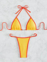 Dante | Braziliaanse & stijlvolle bikini in de kleur Fuchsia voor dames in Beach stijl ideaal voor de zomer.