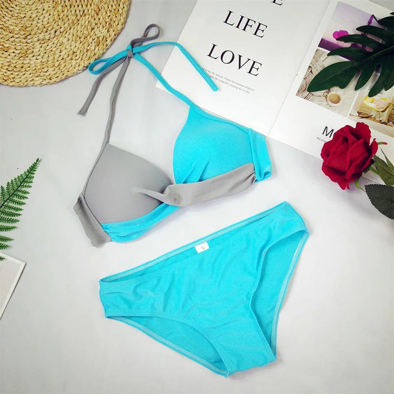 Dante | Sexy & flatterende bikini in de kleur Zwart voor dames in Beach stijl ideaal voor de zomer.