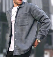 Davy | Elegant vest voor mannen in de kleur Grijs voor heren in stijl geschikt voor alle seizoenen.