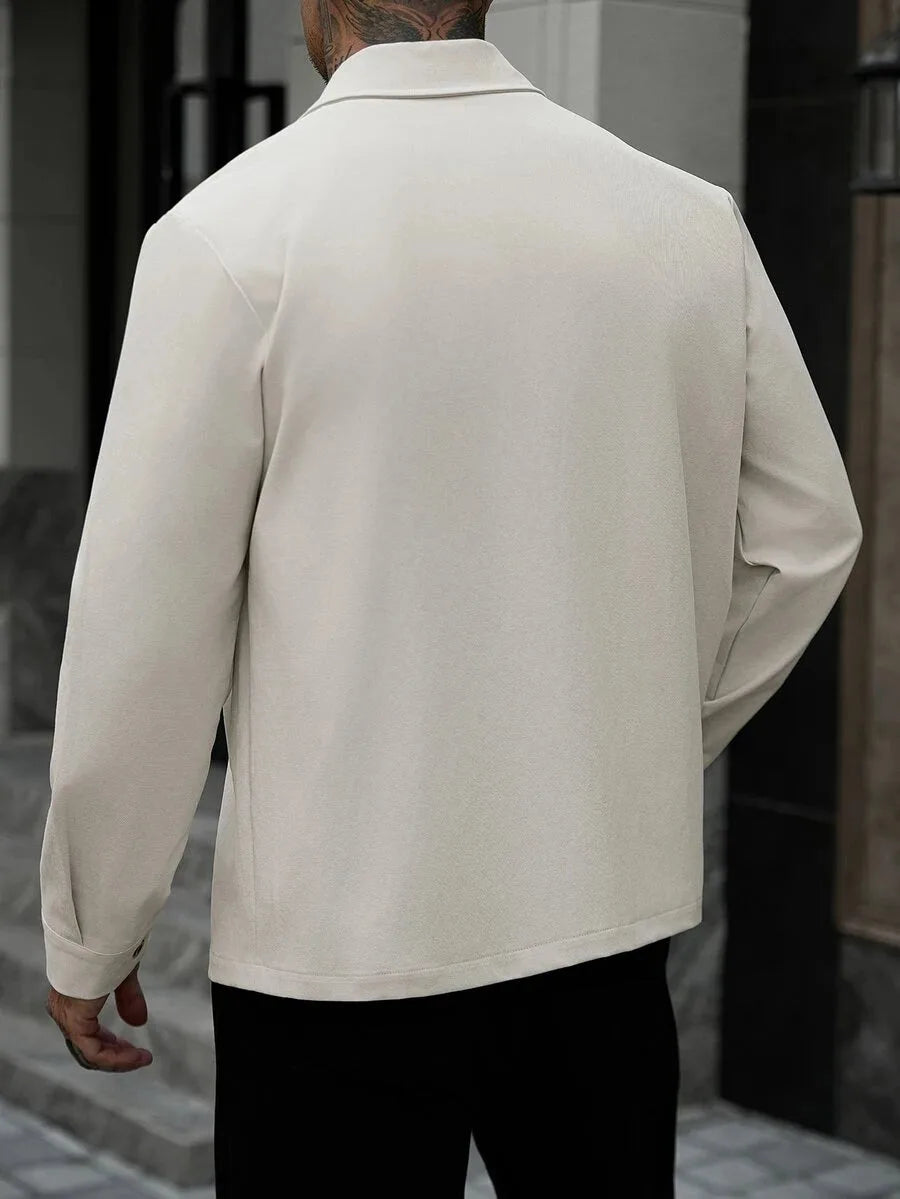 Overshirt met borstzak