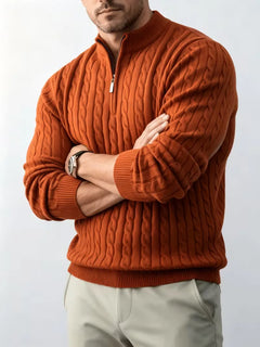 Kabeltrui met half-zip