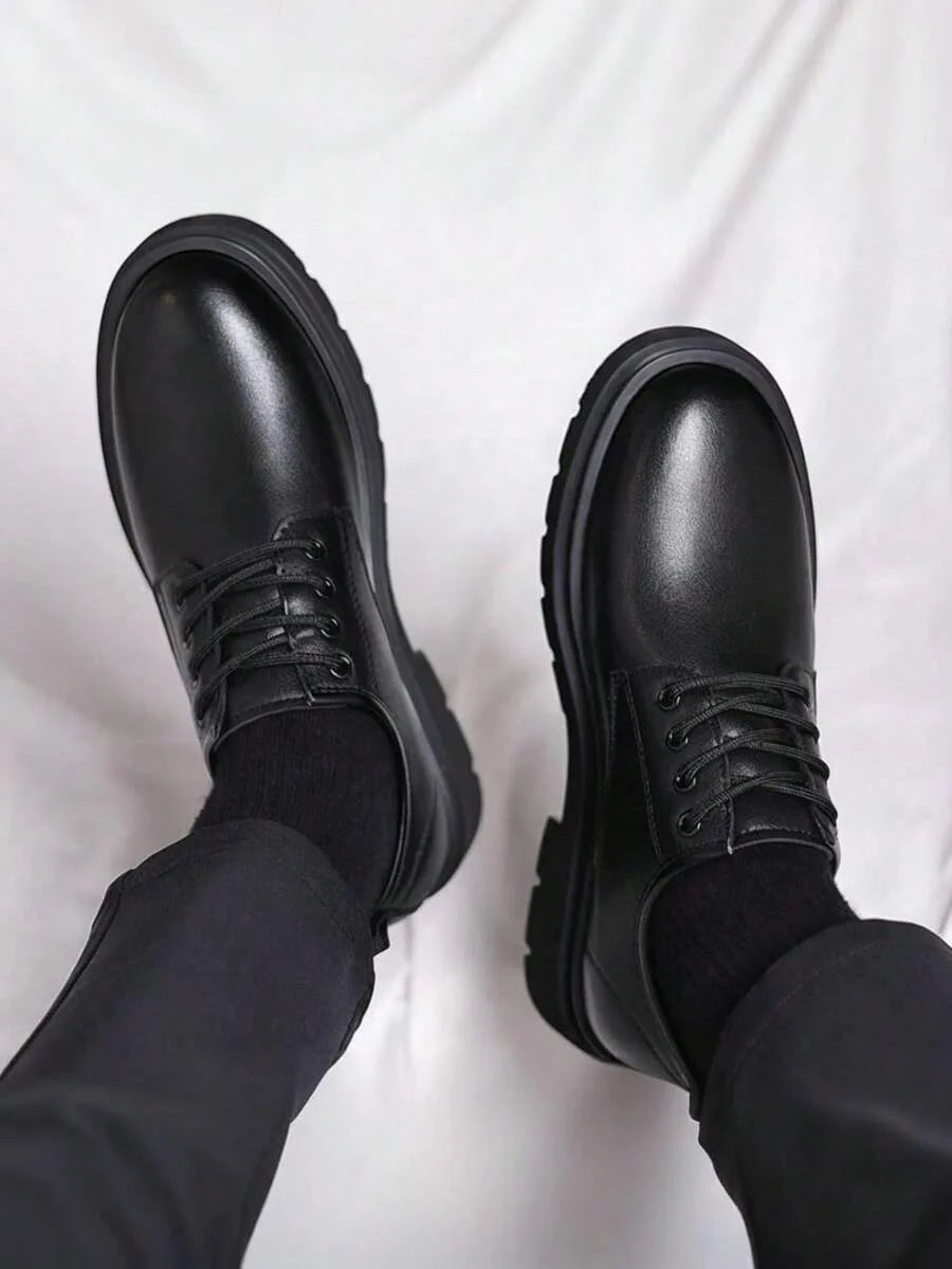 Derby schoenen met open lacing