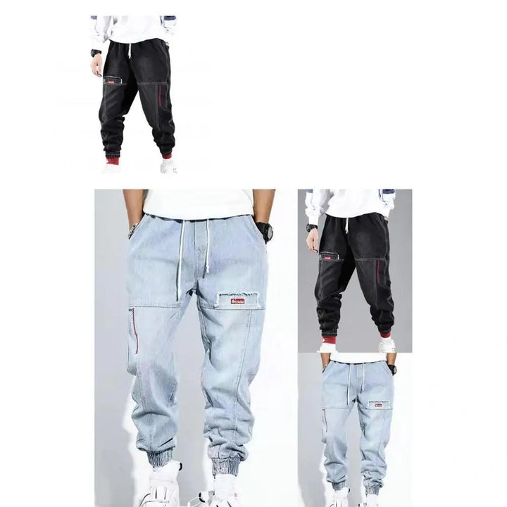 Derrick | Stretchbroek in de kleur Lichtblauw voor heren in stijl geschikt voor alle seizoenen.