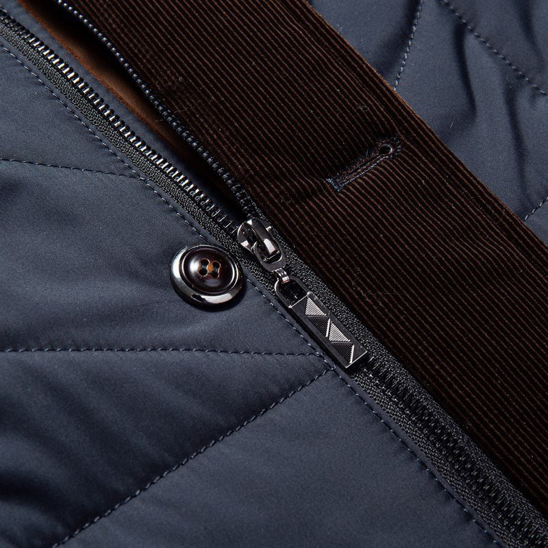 Devan | Armanian Jacket voor heren in de kleur Marineblauw voor heren in stijl ideaal voor de winter