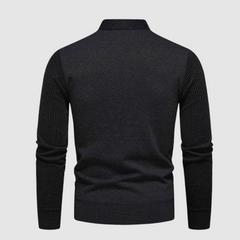 Diam | luxe comfortabele herentrui in de kleur Grijs voor heren in stijl ideaal voor de herfst.