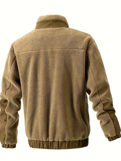Bomberjack met fleece materiaal