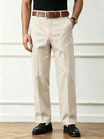 Chino's met straight leg fit
