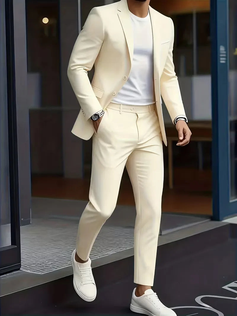 Formeel heren pak slim fit
