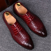 Lucas | Formele leren nette veterschoenen voor mannen