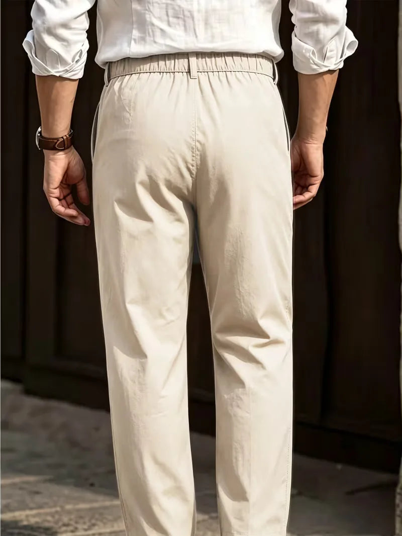 Pantalons met rechte pijpen