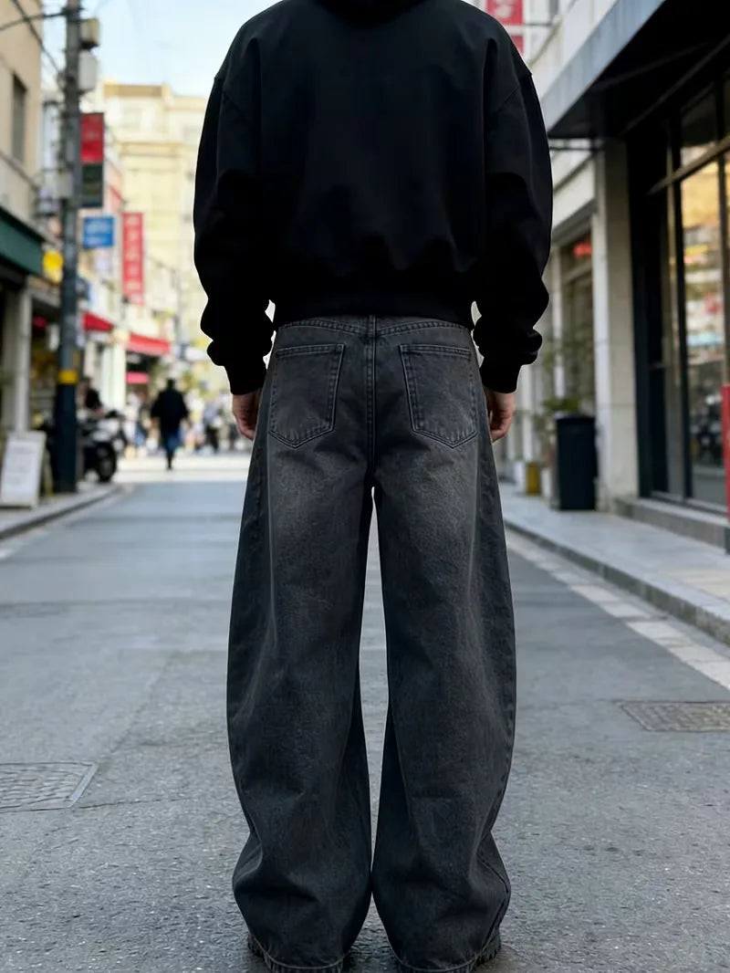 Loose fit jeans met vijf-pocket design