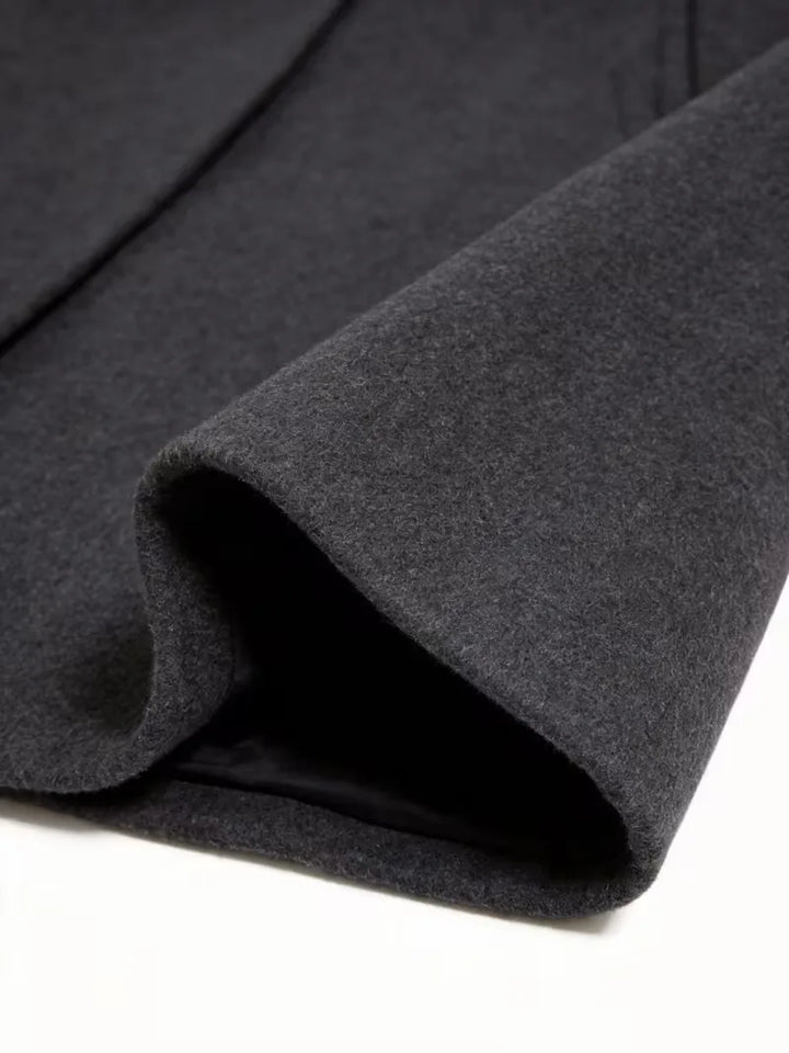 Trenchcoat met lapel collar