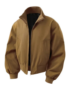 Bomberjack met stand collar