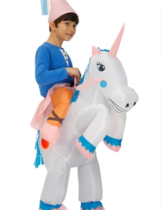 Eenhoorn Kostuum voor carnaval in de kleur 80CM-120CM voor dames in stijl geschikt voor alle seizoenen.