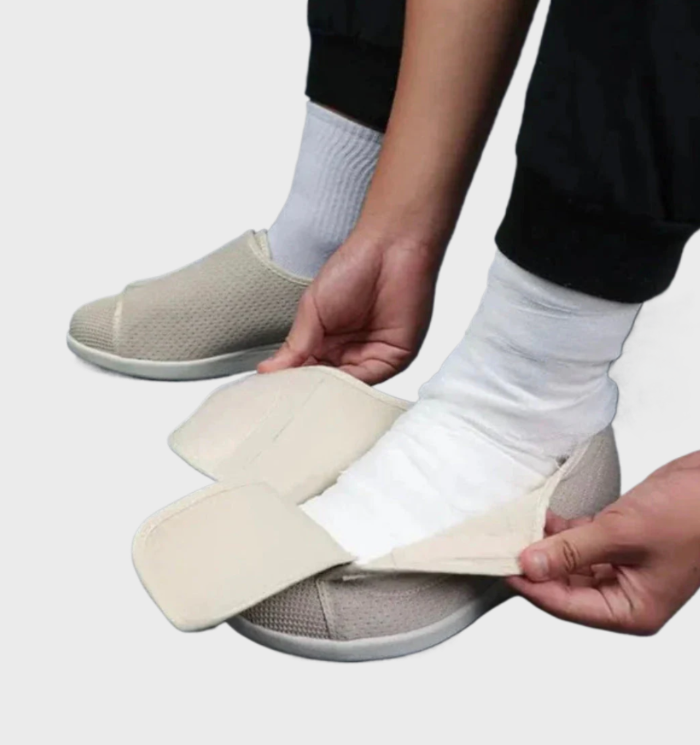 Elin | Gemakkelijk te dragen, antislip, extra brede dames sneakers in de kleur 36 voor dames in stijl geschikt voor alle seizoenen.