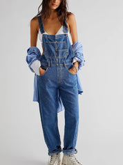 Stijlvolle Denim Tuinbroek voor Dames - Eline