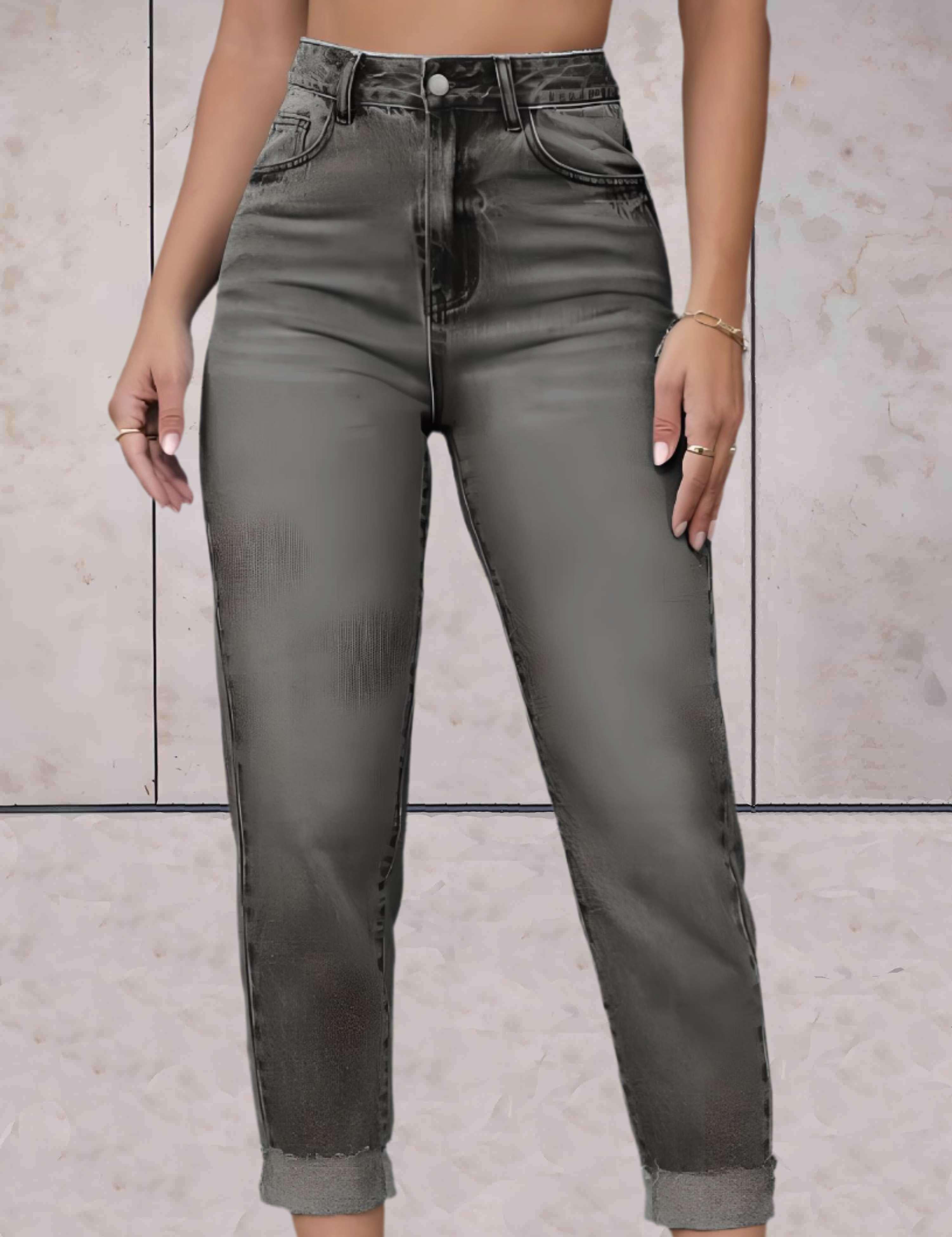 Eline | Stijlvolle hoge taille jeans