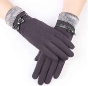 Elise | Stijlvolle & warme handschoenen in de kleur Paars B voor dames in Lounge stijl ideaal voor de herfst.