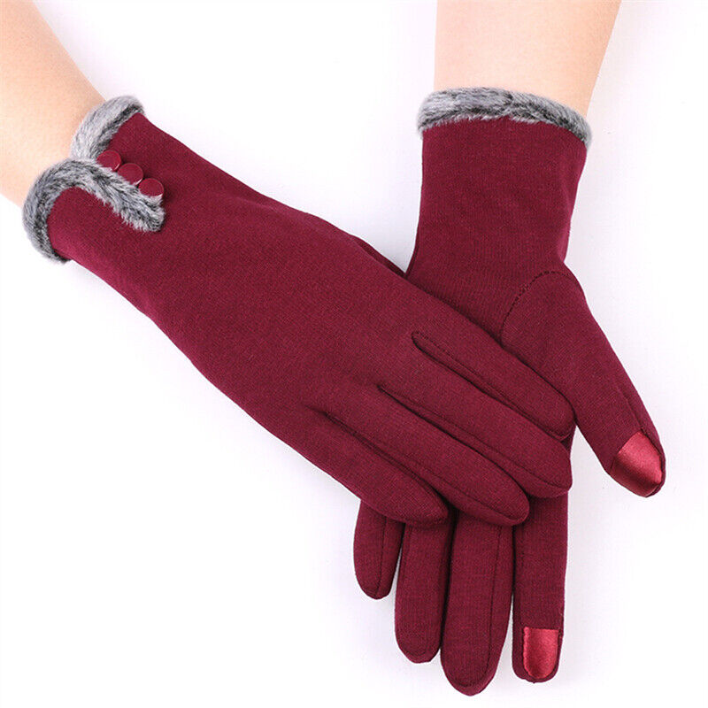 Elise | Stijlvolle & warme handschoenen in de kleur Rood A voor dames in Lounge stijl ideaal voor de herfst.