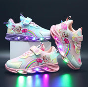 Lichtgevende Disney Prinses Elsa Sneakers - Stijl, Comfort en Magie