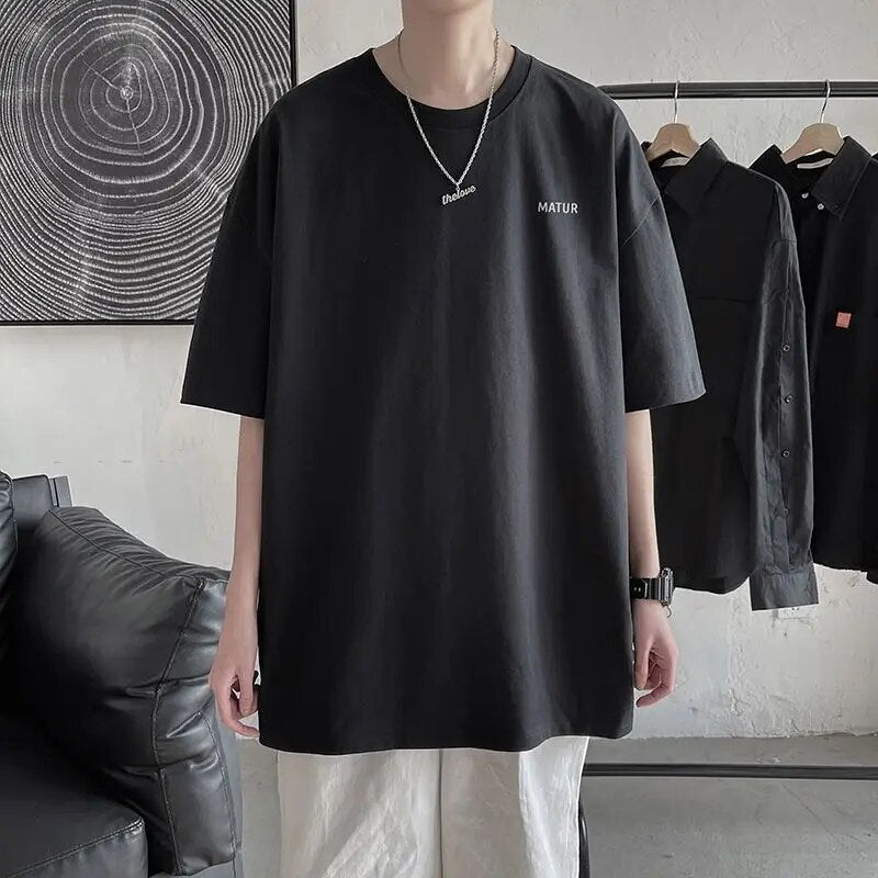 Emil | Zomerse casual T-shirt in de kleur Zwart voor heren in stijl ideaal voor de lente.