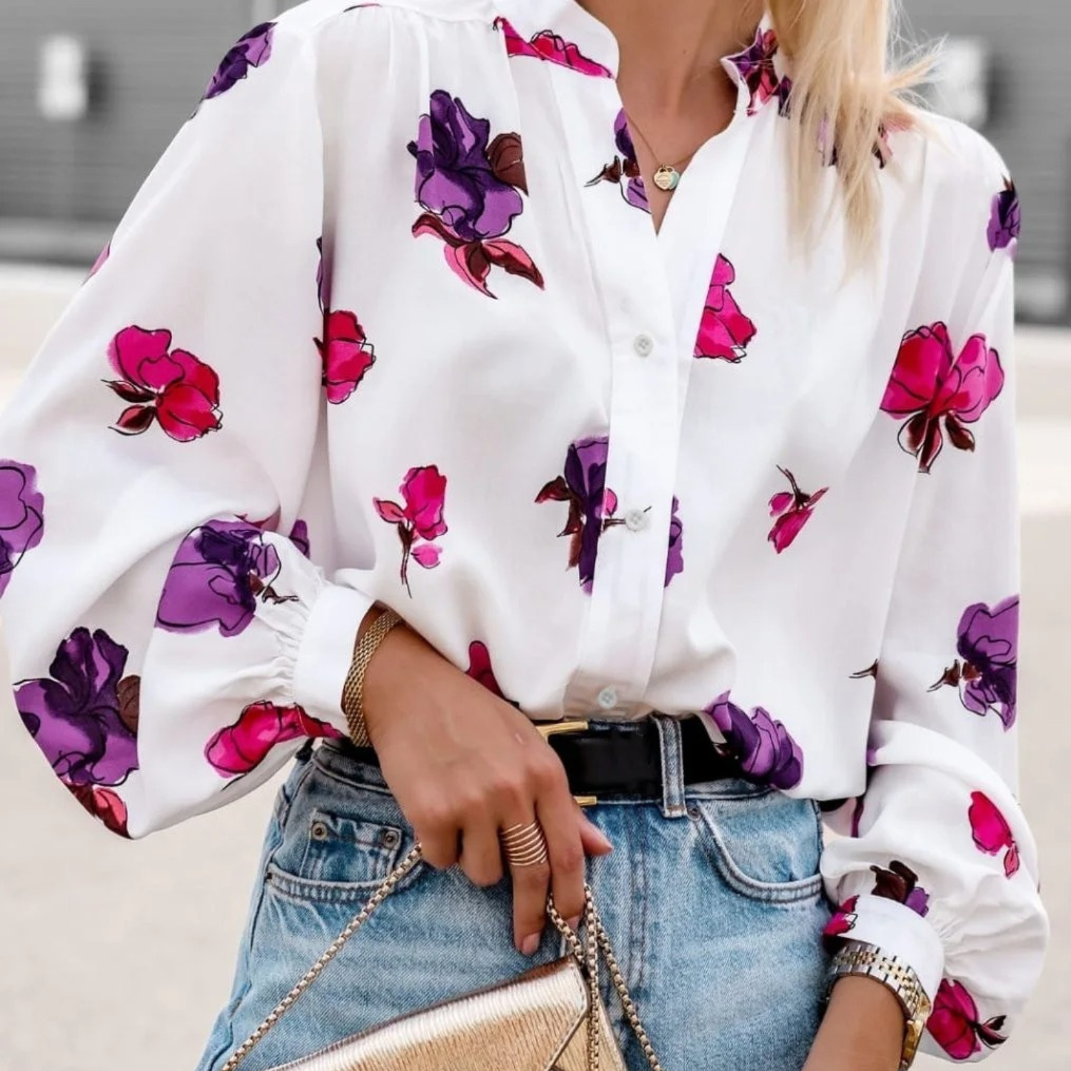 Paars voor dames in stijl ideaal voor de herfst.
