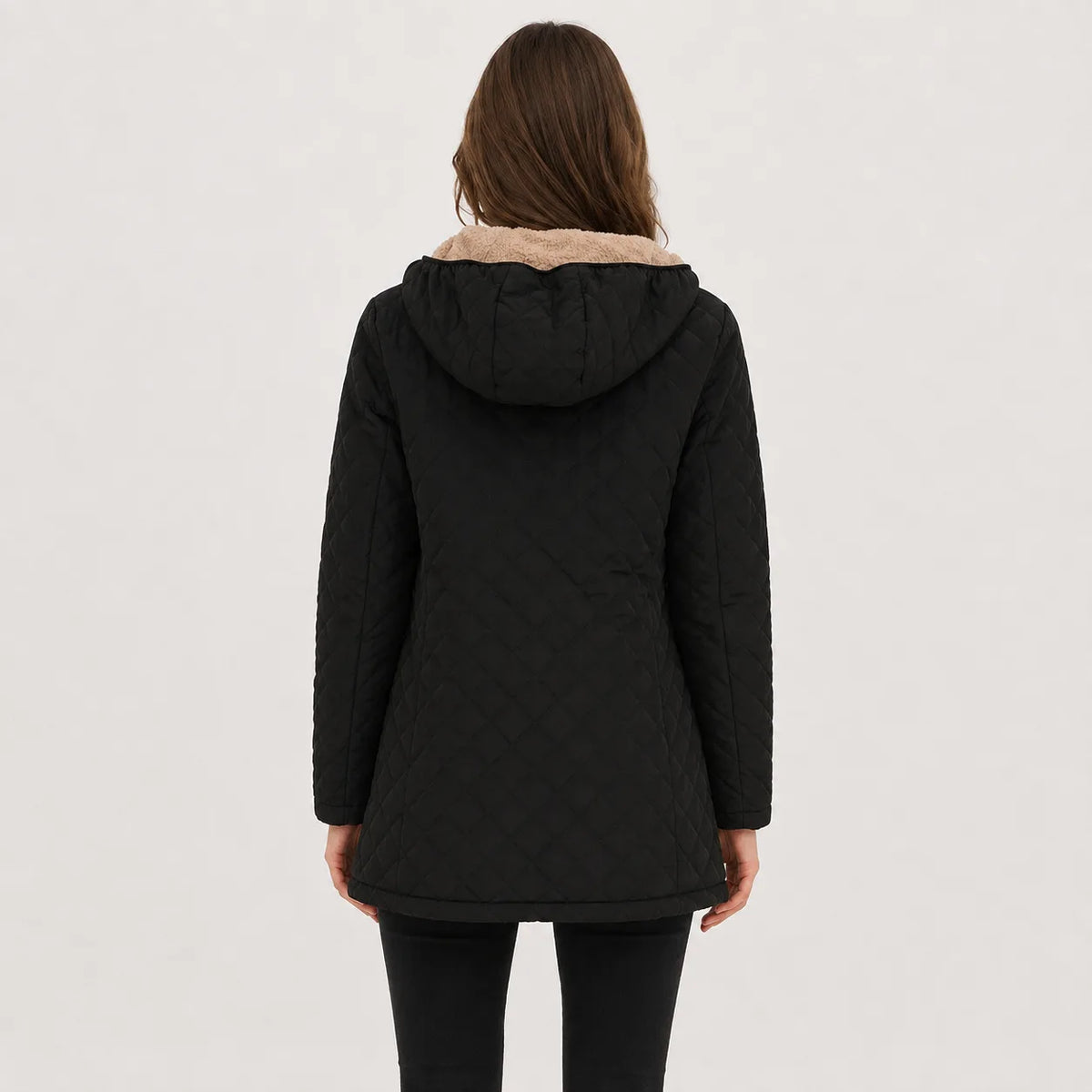 Jacket met rits en lange mouwen